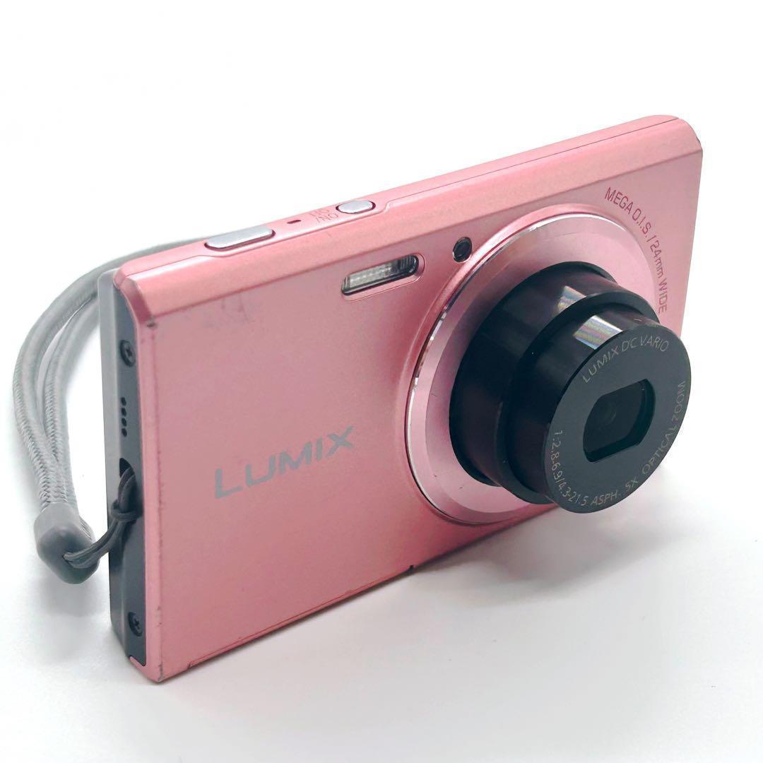 Panasonic LUMIX DMC-FH10 ピンク デジカメ 充電器付き