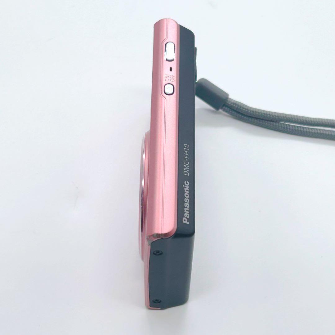 Panasonic LUMIX DMC-FH10 ピンク デジカメ 充電器付き