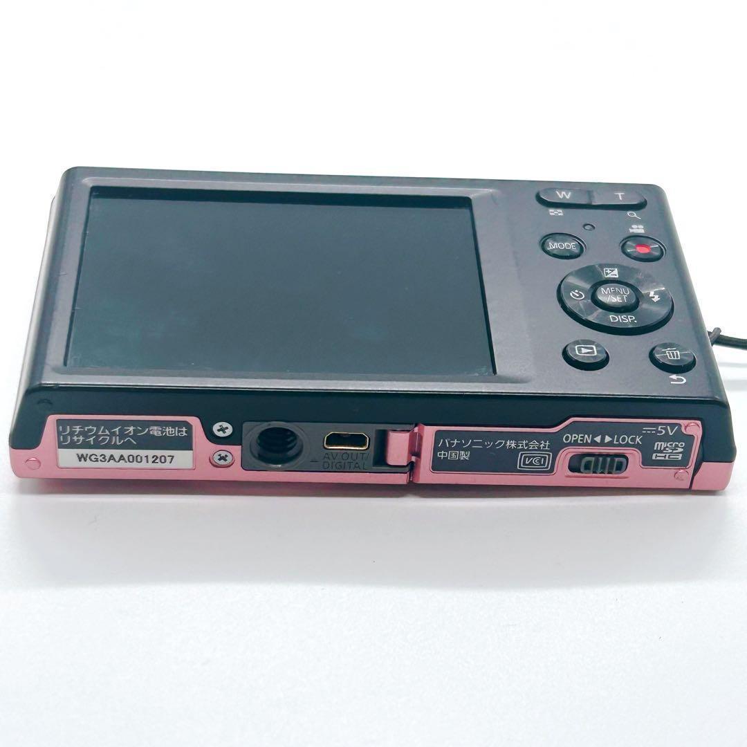 Panasonic LUMIX DMC-FH10 ピンク デジカメ 充電器付き