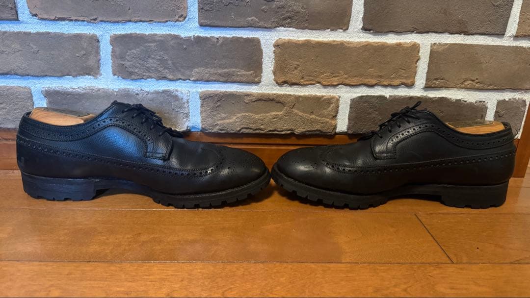 オールデン×アナトミカ ロングウイング 純正シューツリー付 サイズ10 ブラック