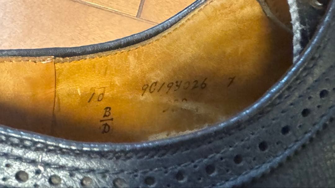 オールデン×アナトミカ ロングウイング 純正シューツリー付 サイズ10 ブラック