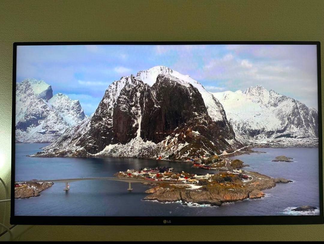 LG 3840x2160 144Hz ディスプレイ 32UQ750 - W