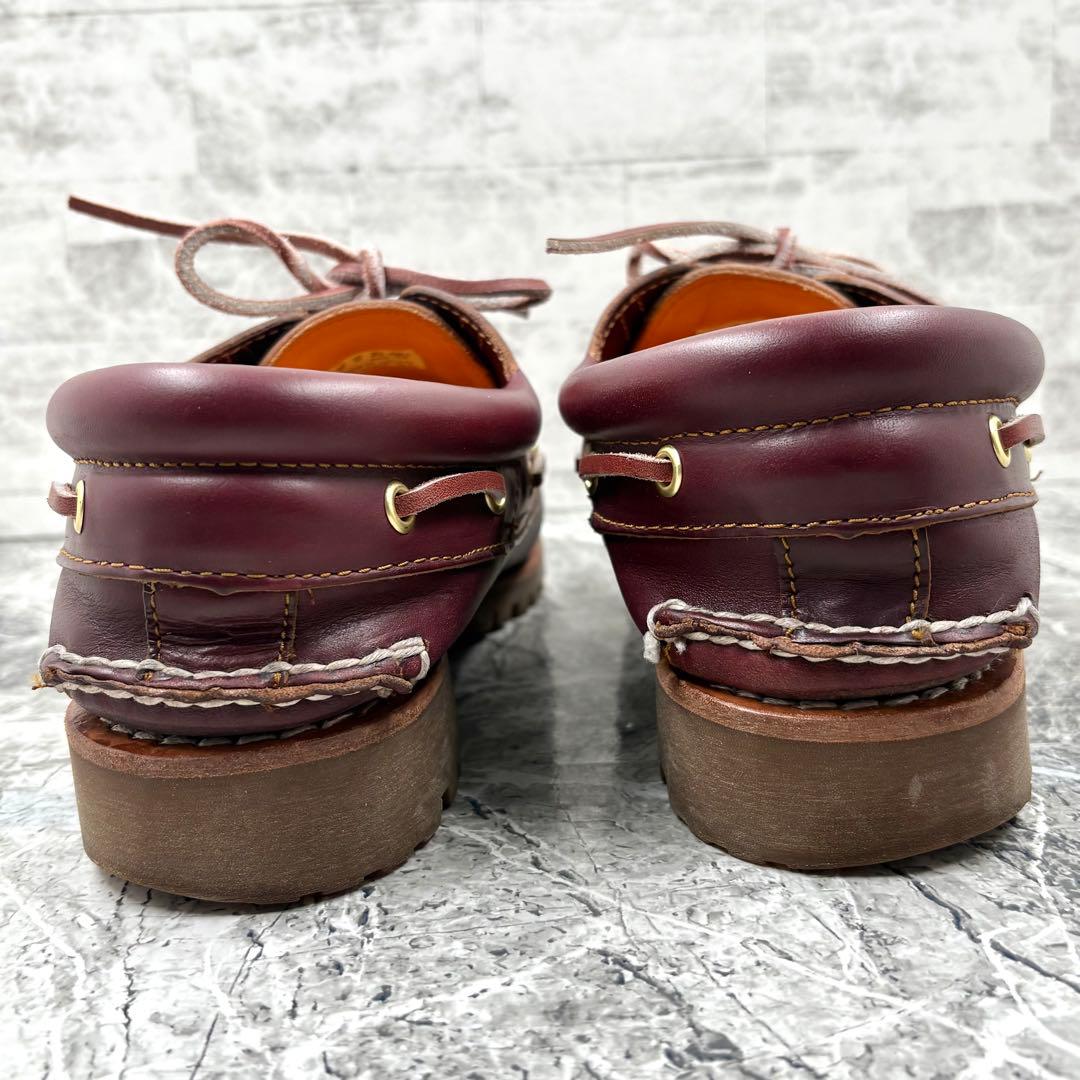 ティンバーランド スリーアイ クラシック ラグ 27cm US9 ヴァーガンディ