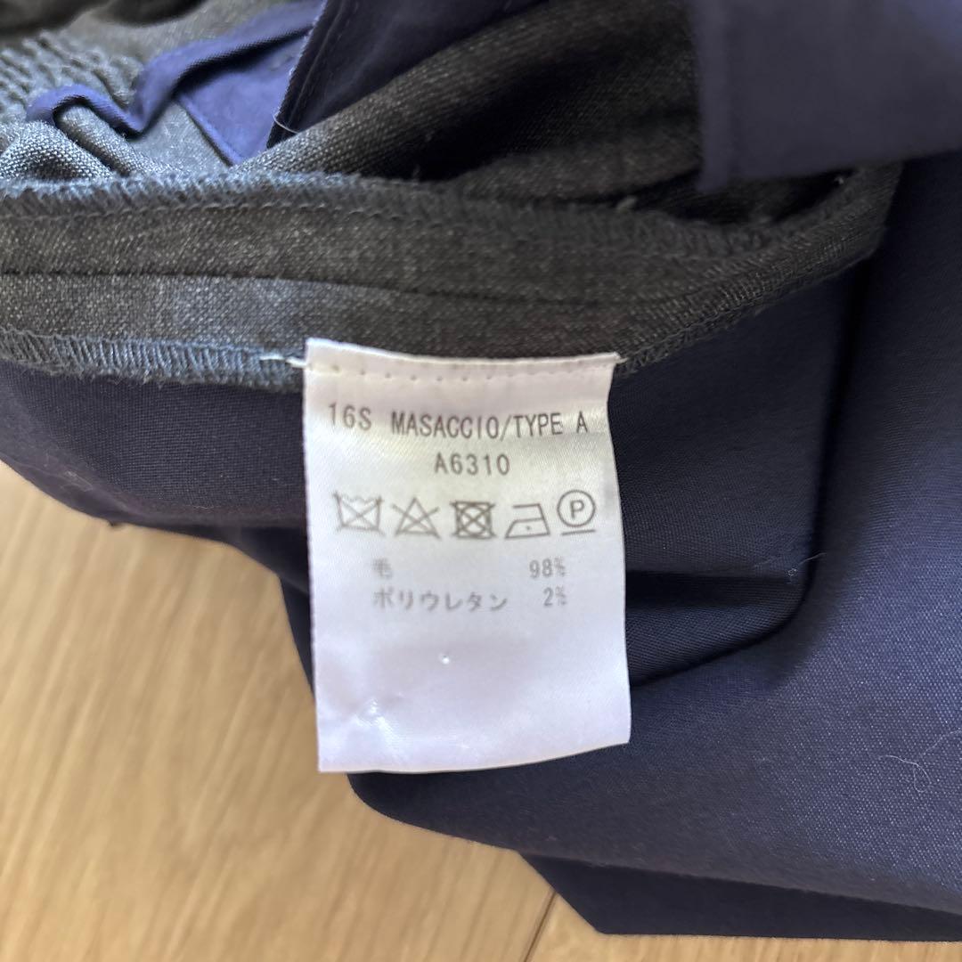 ジャブスアルキヴィオ MASACCIO チャコールグレー サイズ42