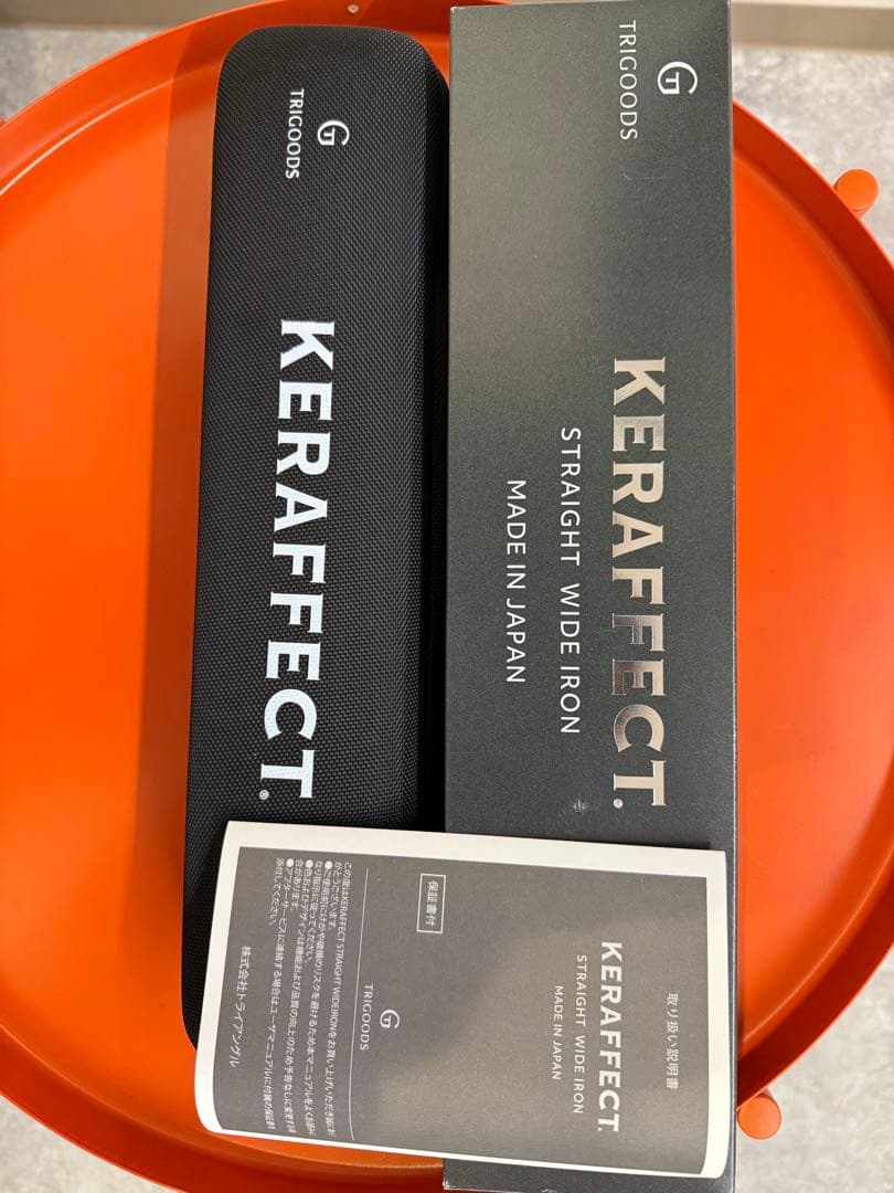 ケラフェクトストレートワイドアイロン　KERAFFECT