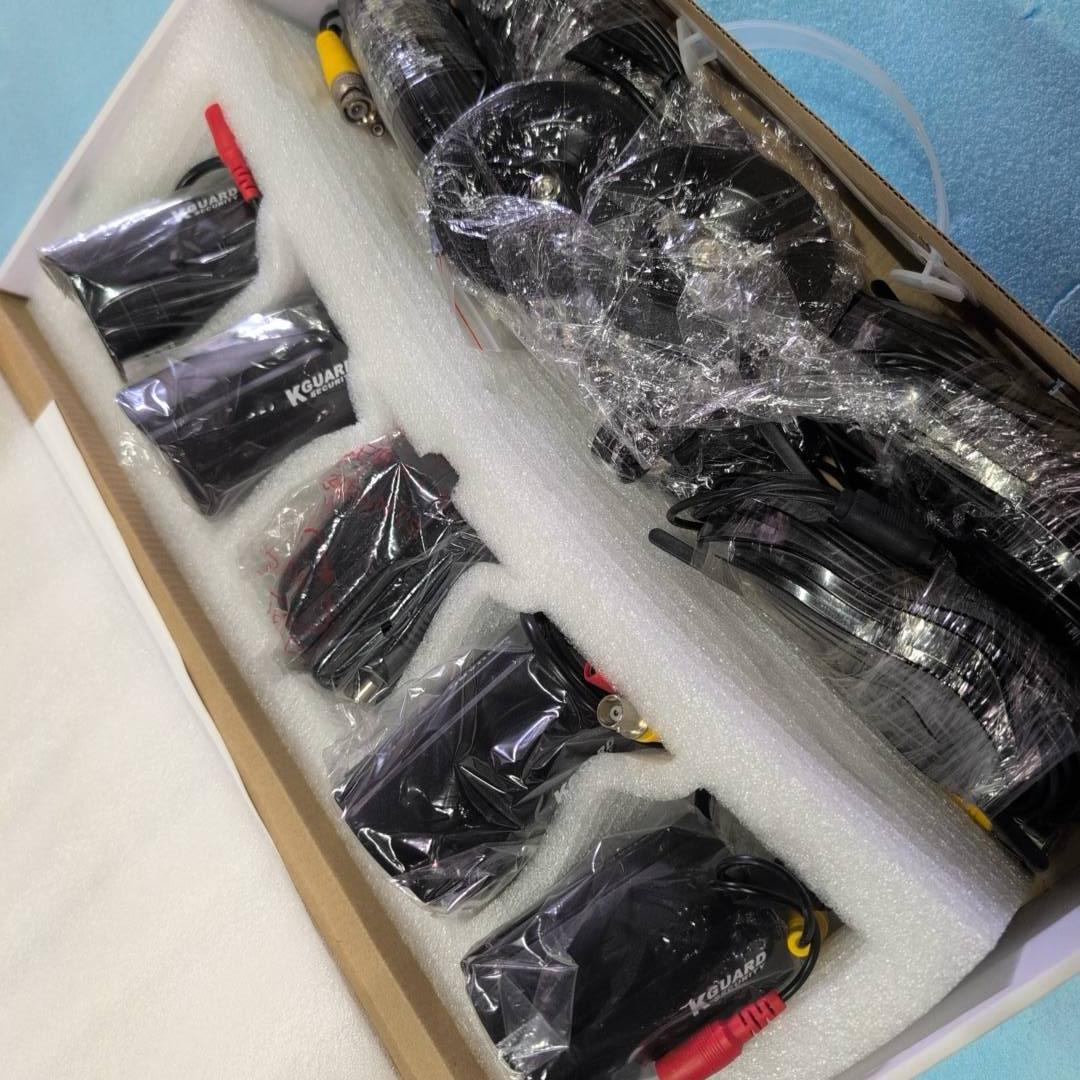 【K-GUARD】防犯カメラ録画装置セット 未使用ですが長期保管品★東京/大田区