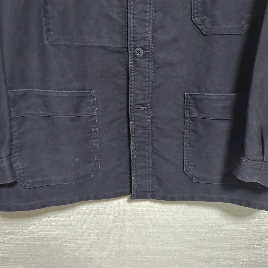 60sブラックモールスキンジャケット Adolf Lafont アドルフラフォン