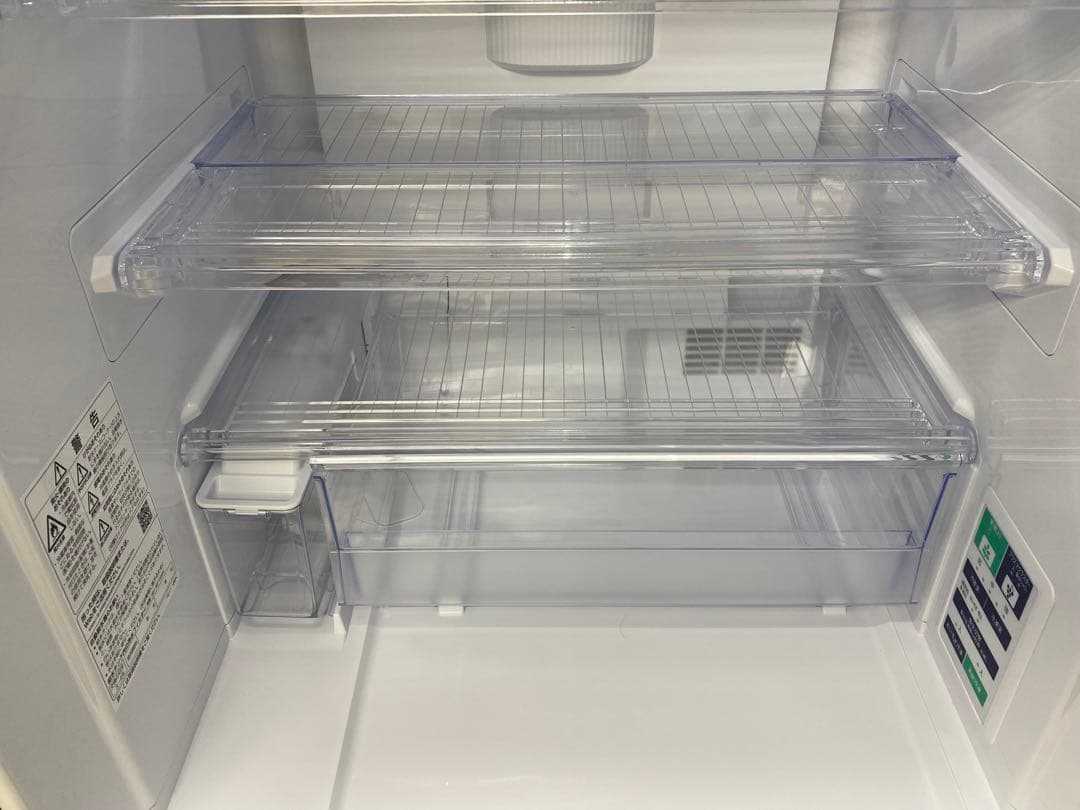 シャープ ノンフロン冷凍冷蔵庫 SJ-GW35H-R 350L 2021年製