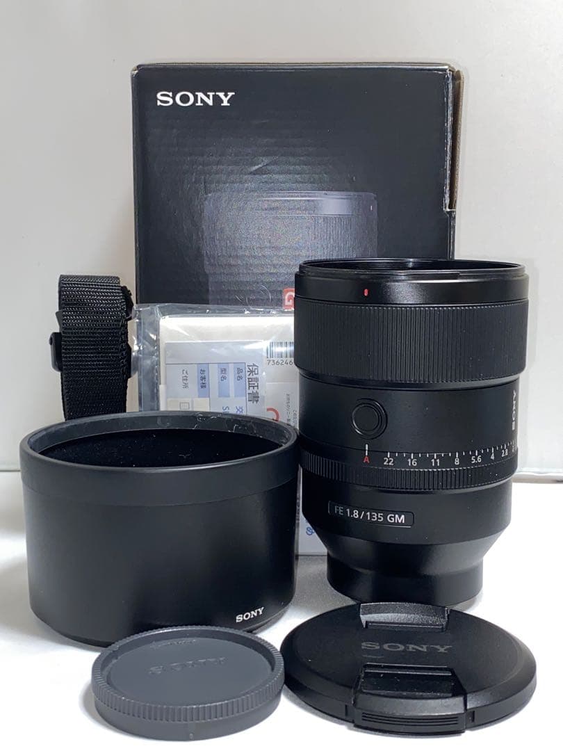 【純正】 SONY FE 135mm f1.8 GM sel135f18