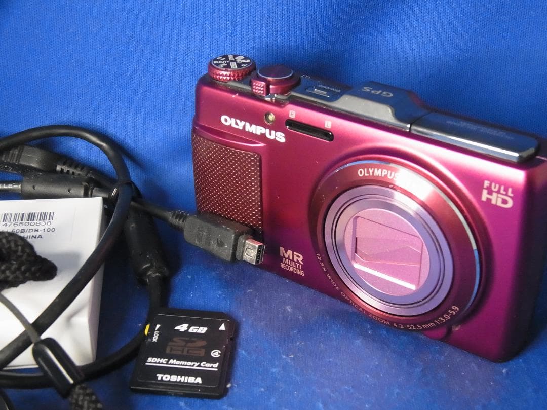 #3436 OLYMPUS SH-25MR 新品バッテリー 充電ケーブル・SD