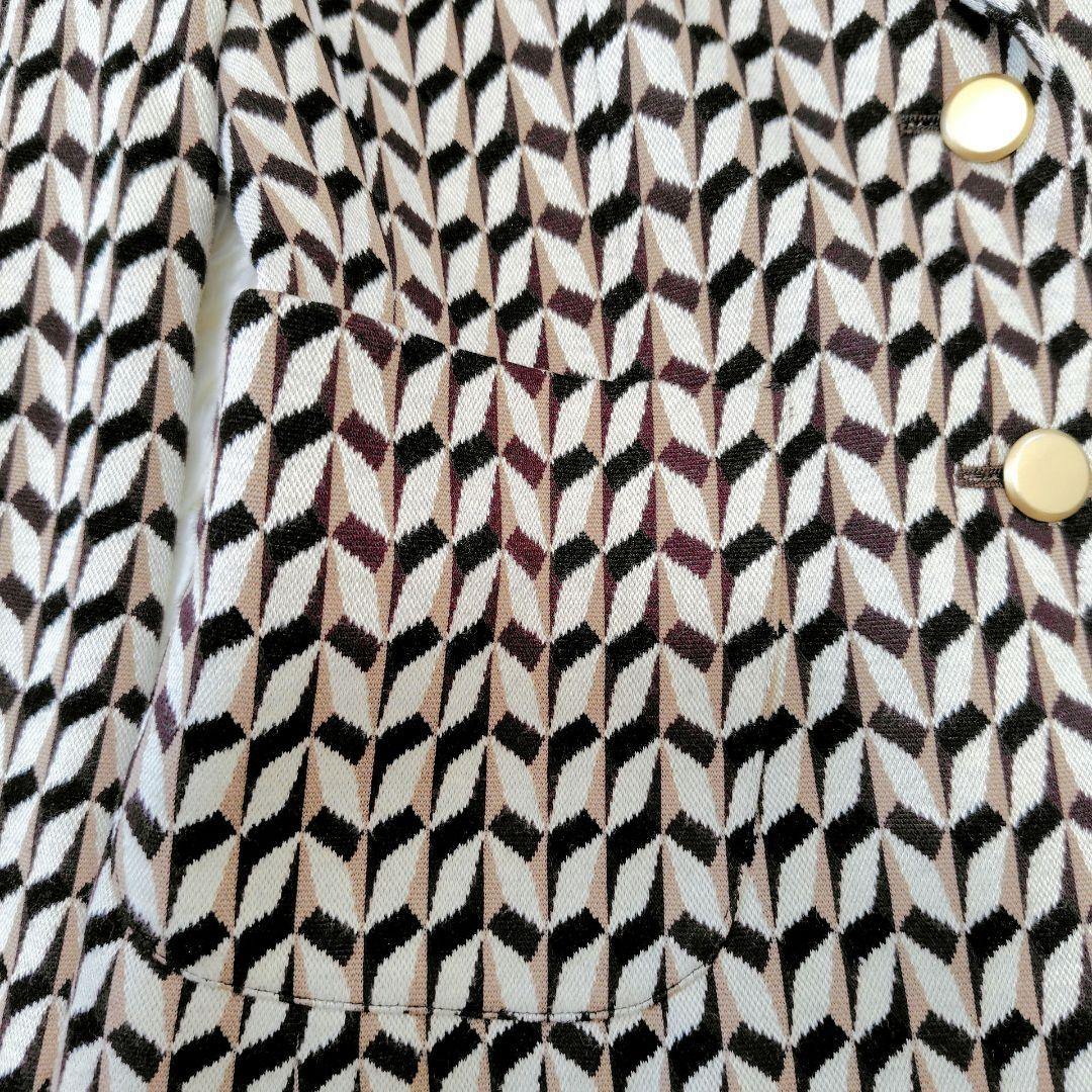 【美品】Sov.　2023　ジャガードシングルジャケット　金ボタン　S