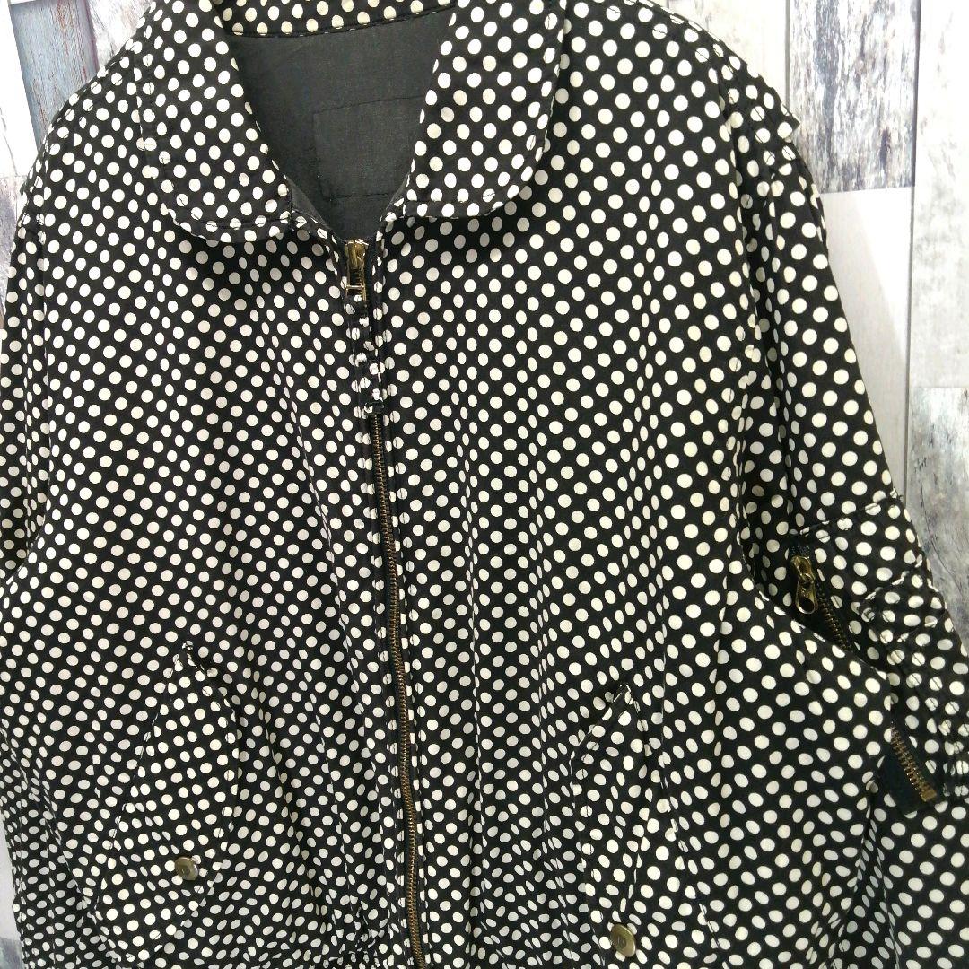 PINK HOUSE　ピンクハウス　ジャケット　ドット柄　刺繍ロゴ