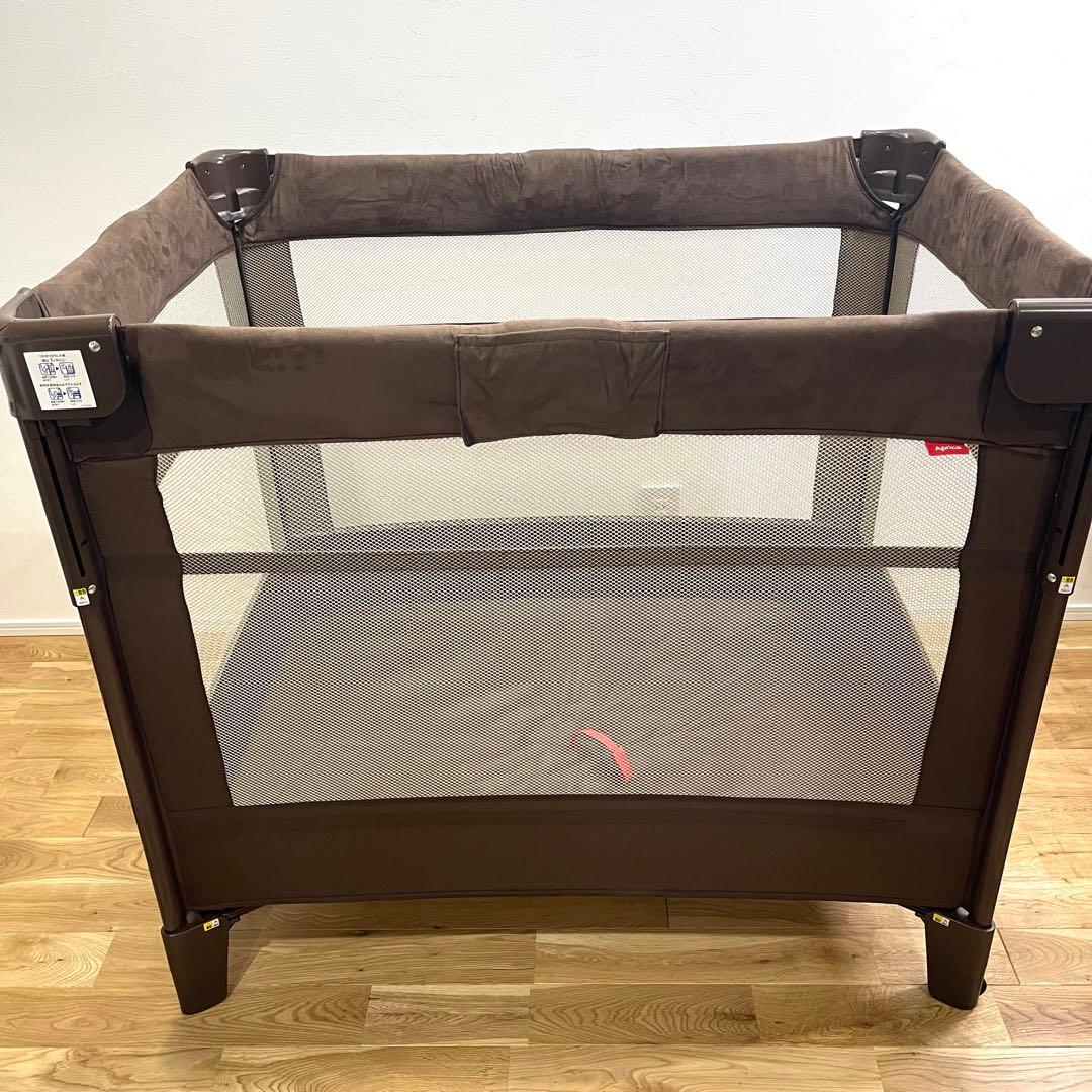 6m05_極美品 Aprica ココネルエアープラス ブラウン