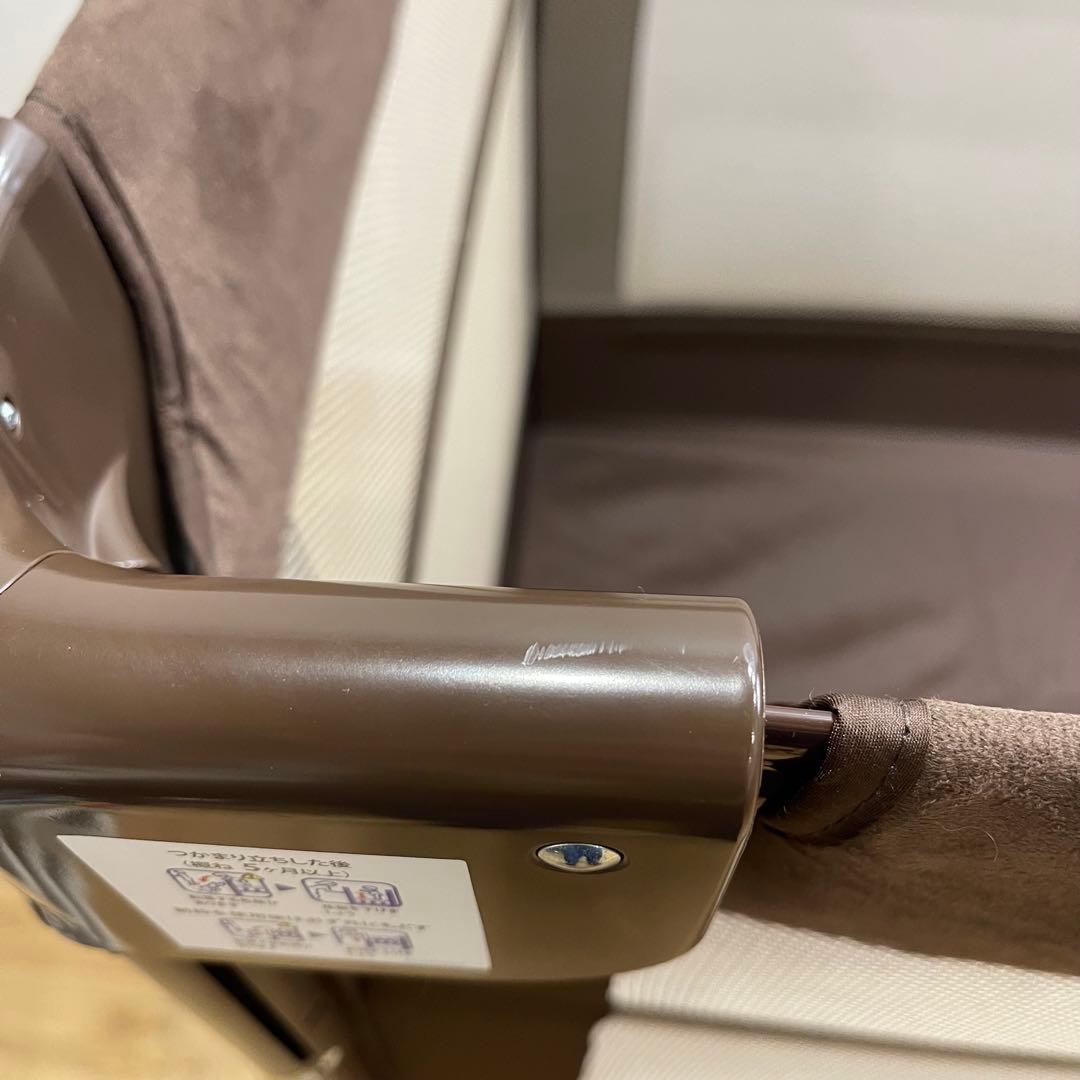 6m05_極美品 Aprica ココネルエアープラス ブラウン