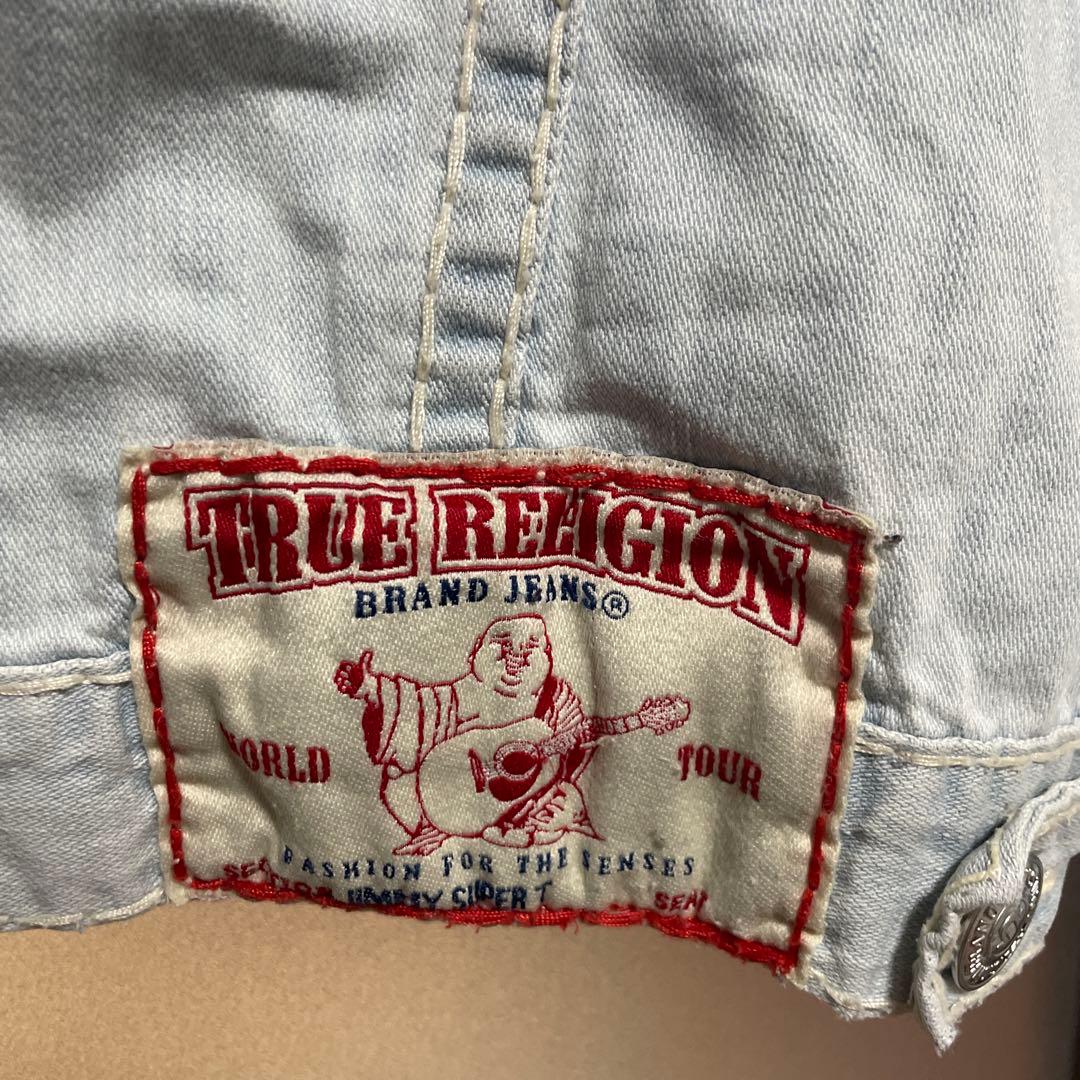 true religionトゥルーレリジョンデニムジャケットデニムジーンズ