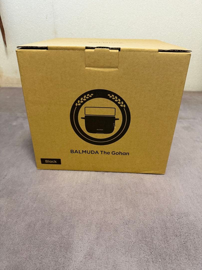 BALMUDA The Gohan 炊飯器 ブラック