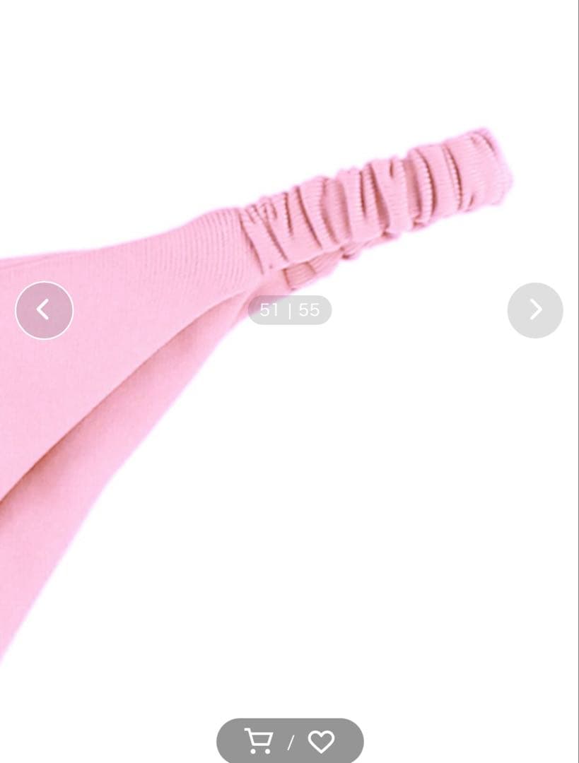 ALEXIA STAM Jenny / クシュ紐BTM ピンク