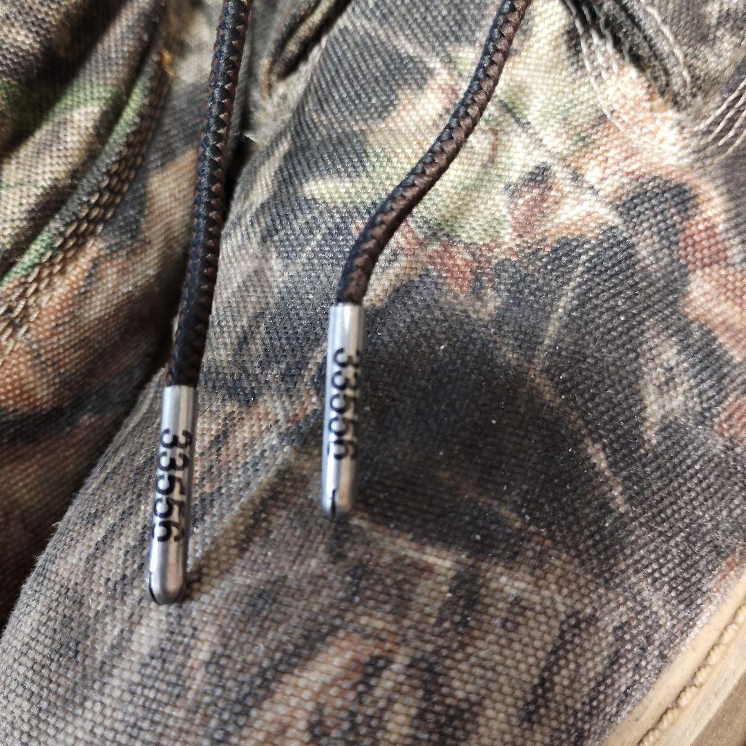 中古 Timberland 迷彩 ハイカットワークブーツ