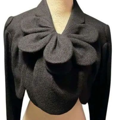 値下げ　Noir kei ninomiya ジャケット ブラック