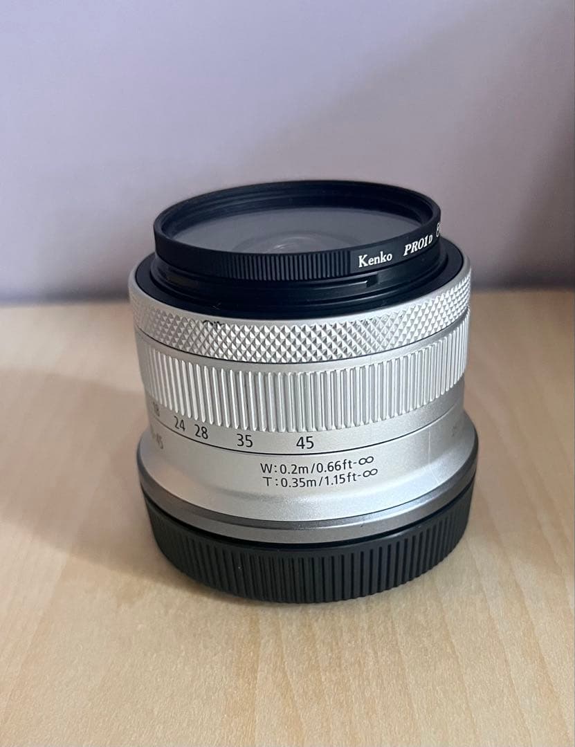 Canon 18-45mm ズームレンズ シルバー