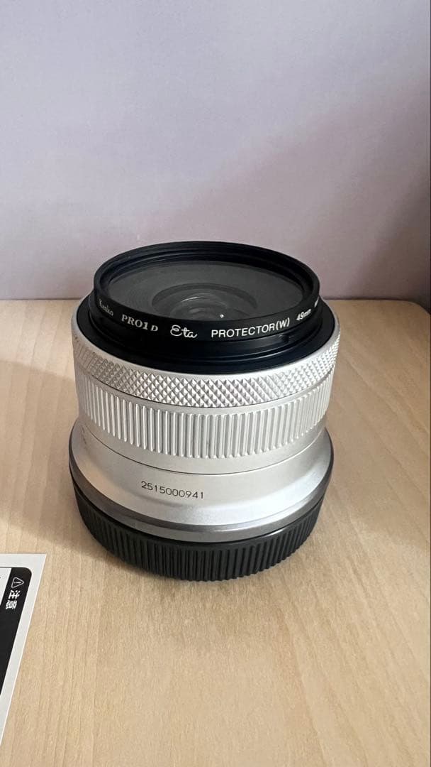 Canon 18-45mm ズームレンズ シルバー