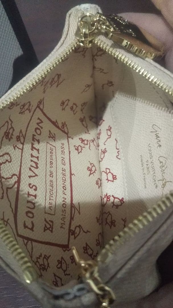 【格安】 ルイ・ヴィトン ミャオウグラムパターン 小銭入れ ケース