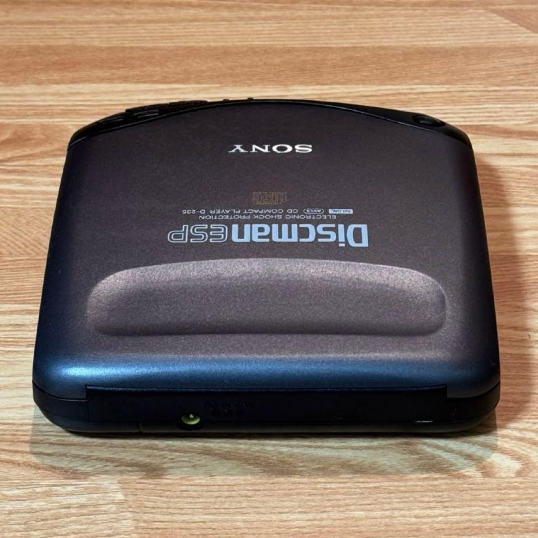 ソニー SONY CDコンパクトプレーヤー Discman ESP D-235