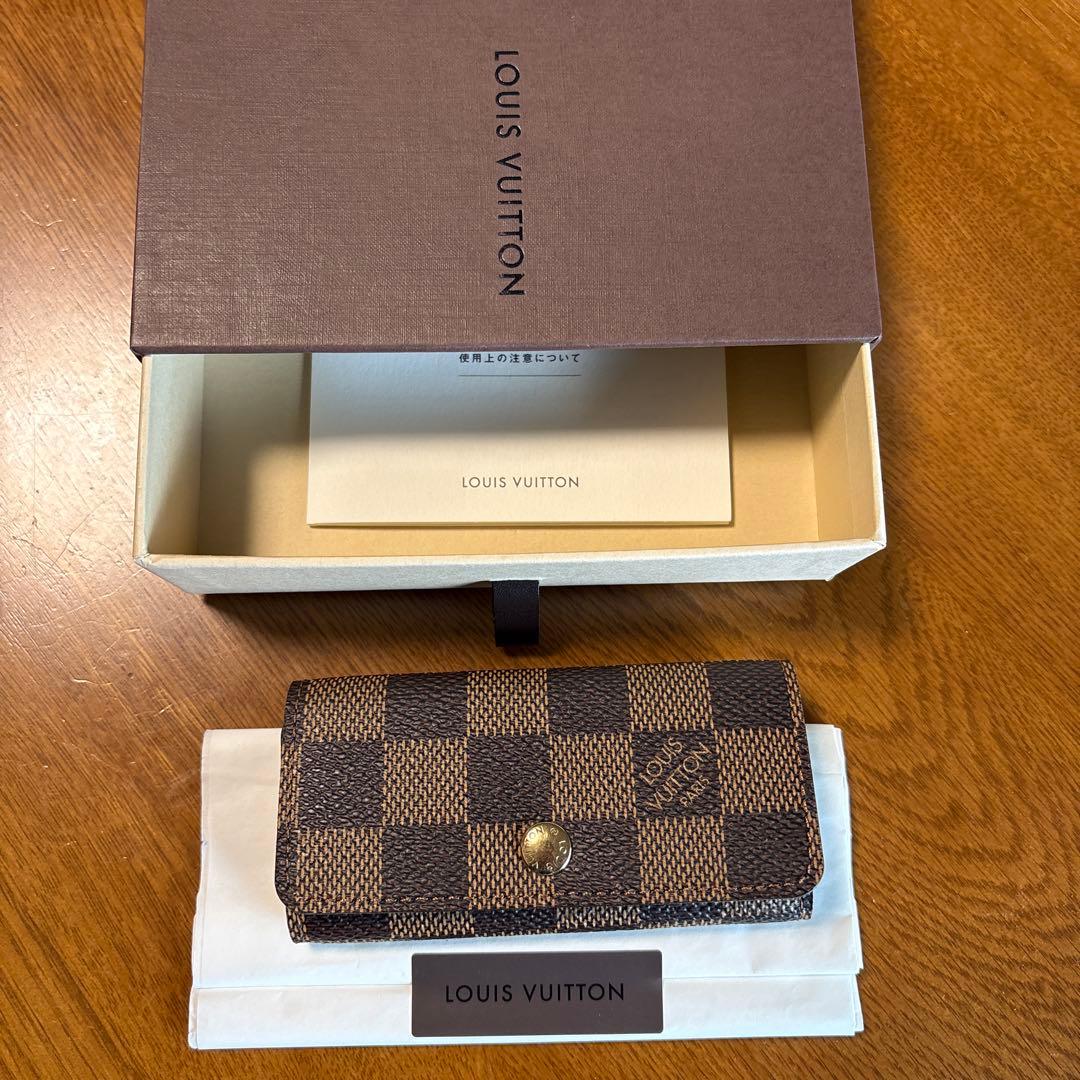 Louis Vuittonダミエ キーケース 4連 新品未使用 箱付き