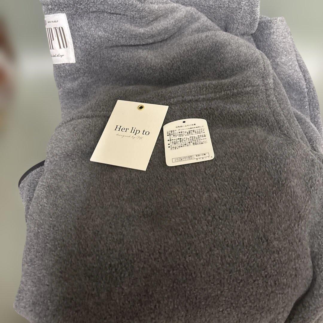 ハーリップトゥー Flight Mode Fleece Mini Dress