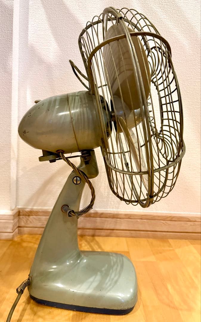 【動作確認済み】MITSUBISHI レトロ 扇風機