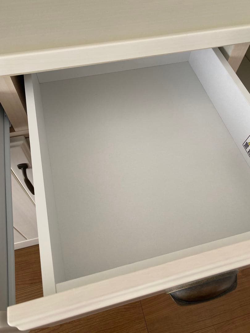 【送料込】食器棚　ホワイト　ニトリ　キッチンボード　(ミランダ120 ＷＷ)