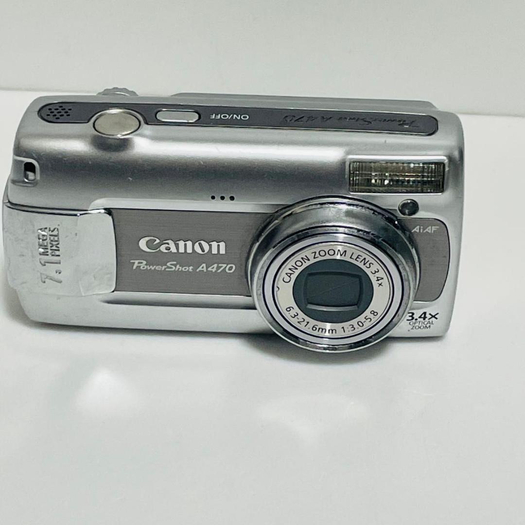 難あり　Canon PowerShot　 A470 デジカメ