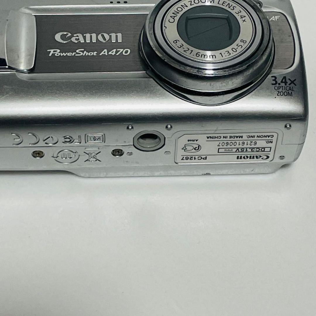 難あり　Canon PowerShot　 A470 デジカメ