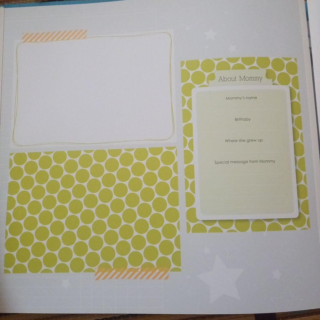 クリエイティブメモリーズ It's a Boy アルバムカバー&F2F台紙セット