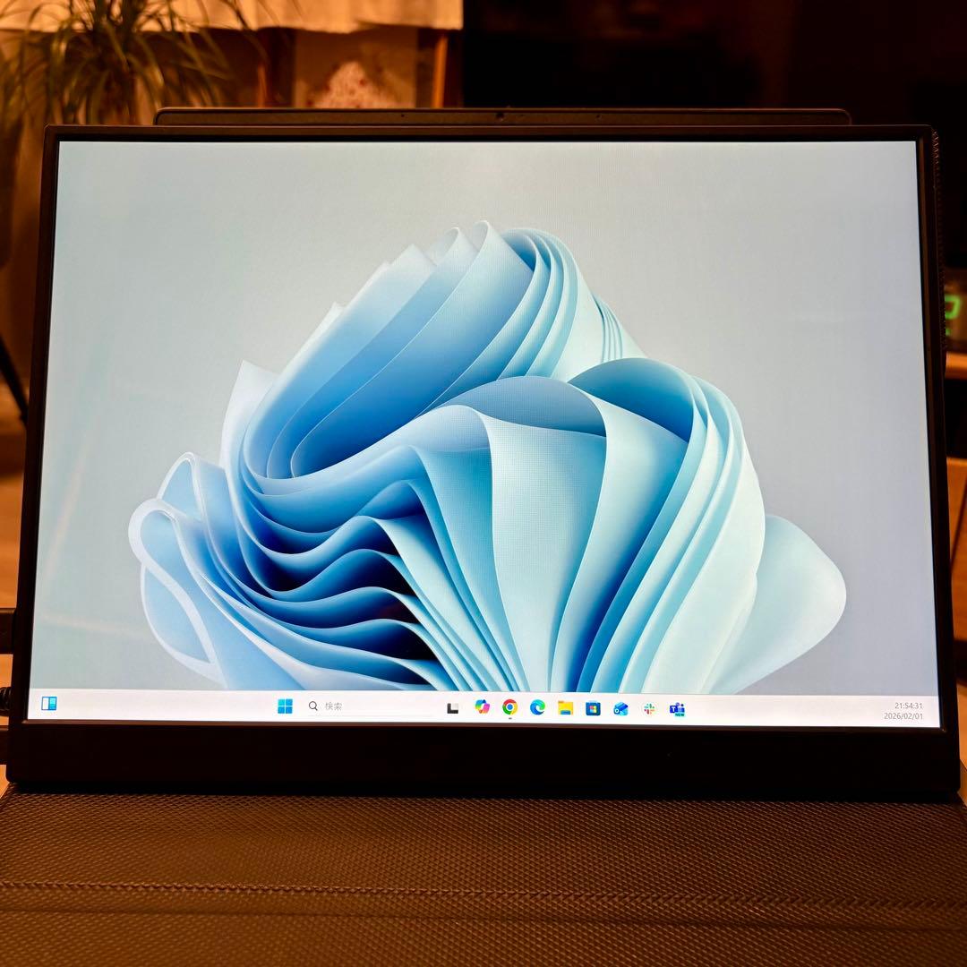 モバイルモニター 14インチ 2K IPS 光沢