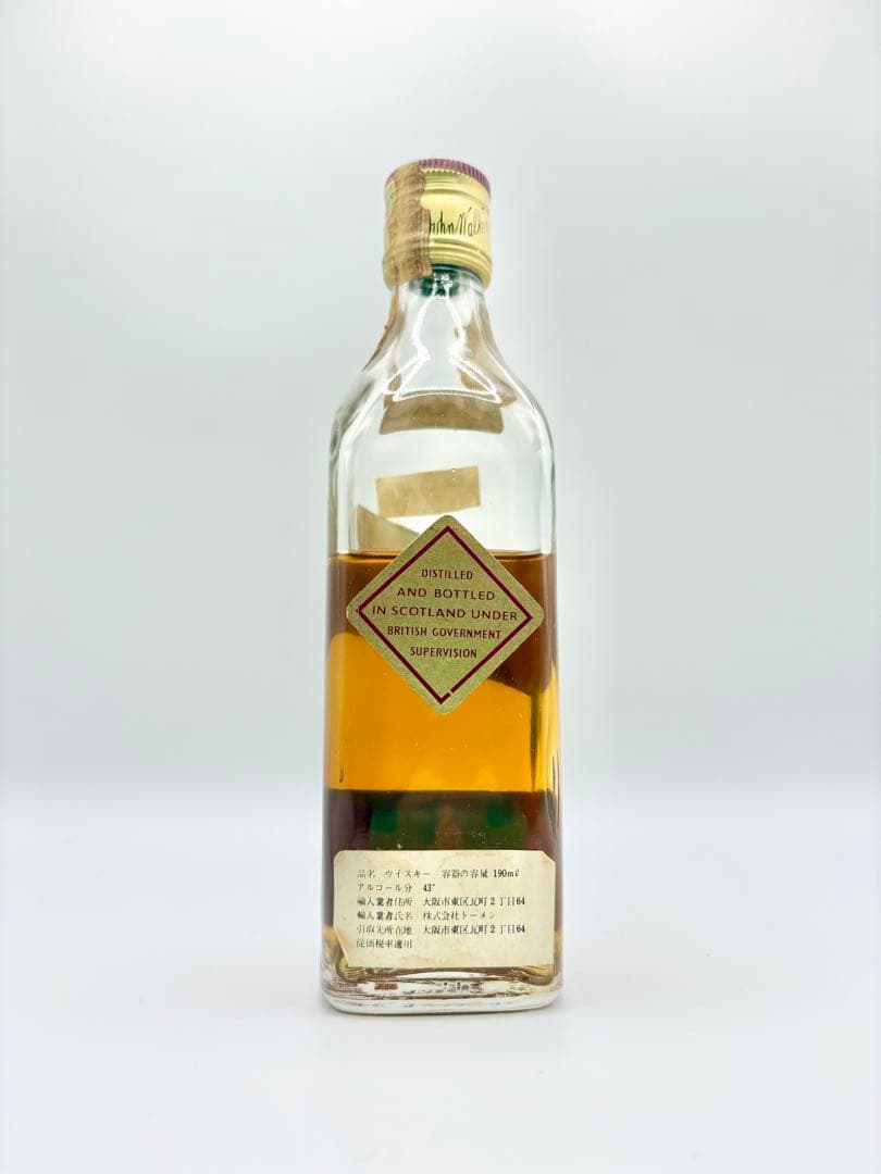 【ミニボトル】Johnnie Walker Red label ウイスキー特級