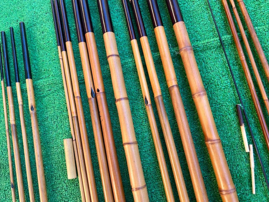 d*2様 ヘラ竿・竿掛け・竹竿 まとめ売り / 竿匠・湖友