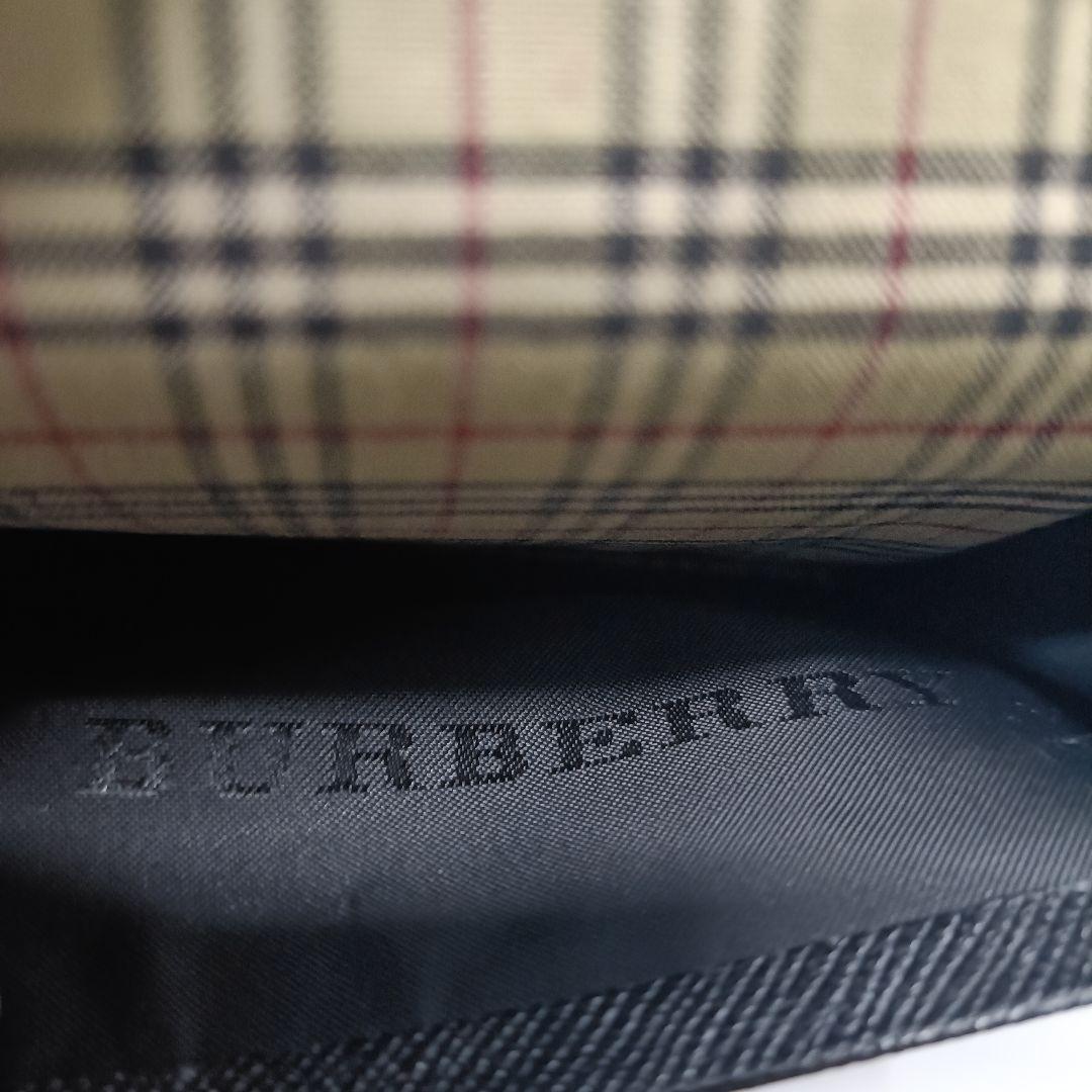 新品未使用　BURBERRY　サフィアーノレザー　名刺入れ