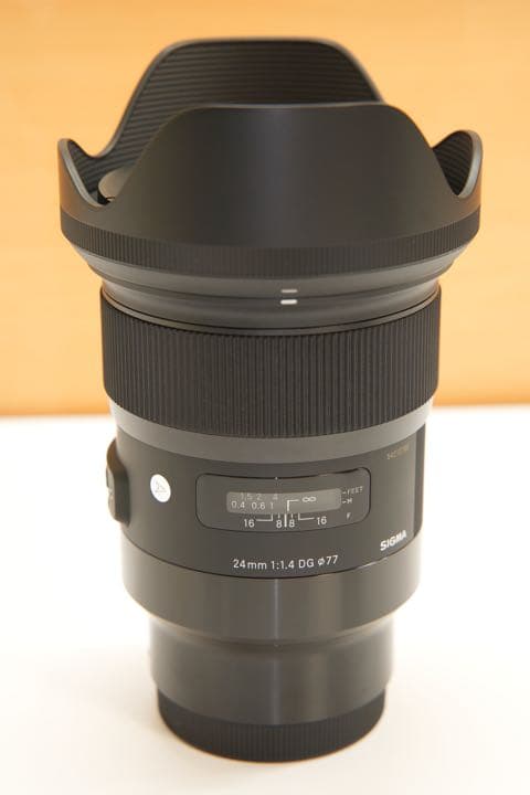 SIGMA 24F1.4 DG HSM/SE SONYフルサイズ