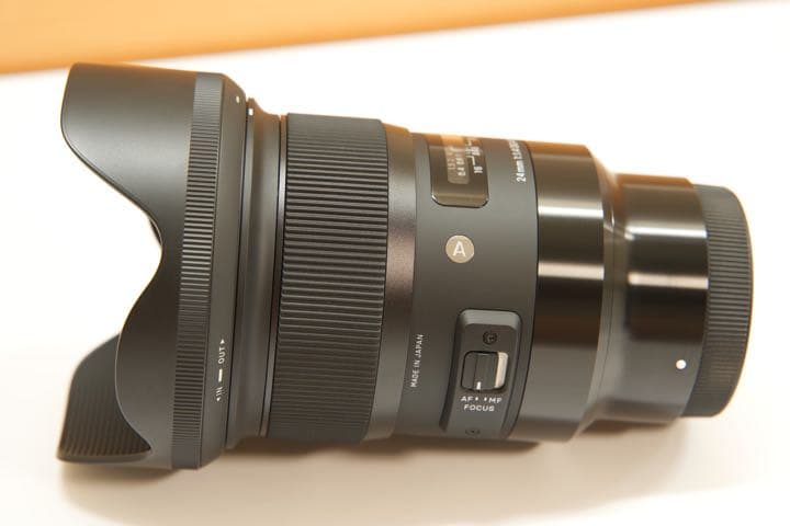 SIGMA 24F1.4 DG HSM/SE SONYフルサイズ
