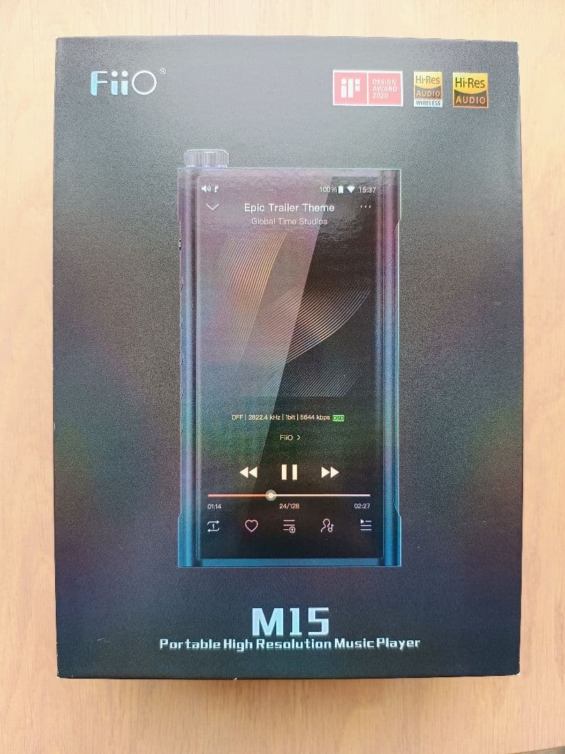 FiiO M15 ポータブルハイレゾ音楽プレーヤー