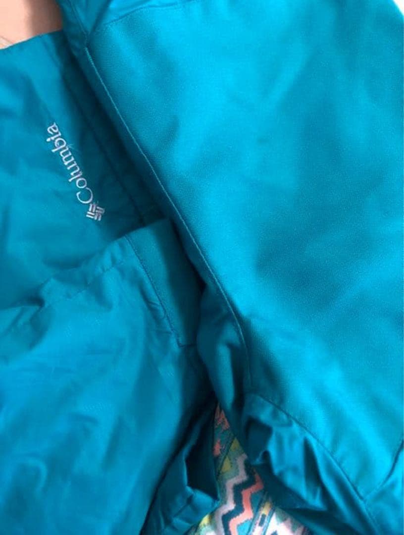 美品✨お揃いColumbia スキーウェア 上下セット XSS/XS &ニット帽