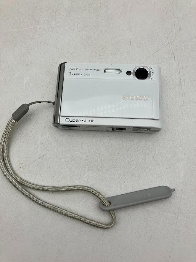【美品】SONY Cyber-shot ホワイト コンパクトデジタルカメラ