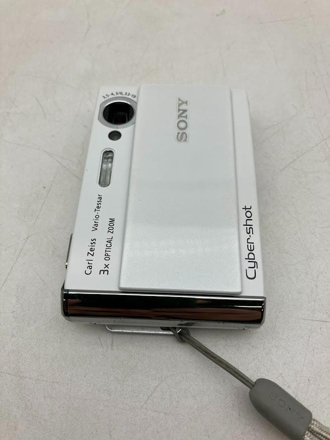 【美品】SONY Cyber-shot ホワイト コンパクトデジタルカメラ