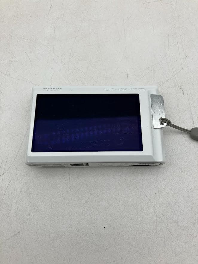 【美品】SONY Cyber-shot ホワイト コンパクトデジタルカメラ