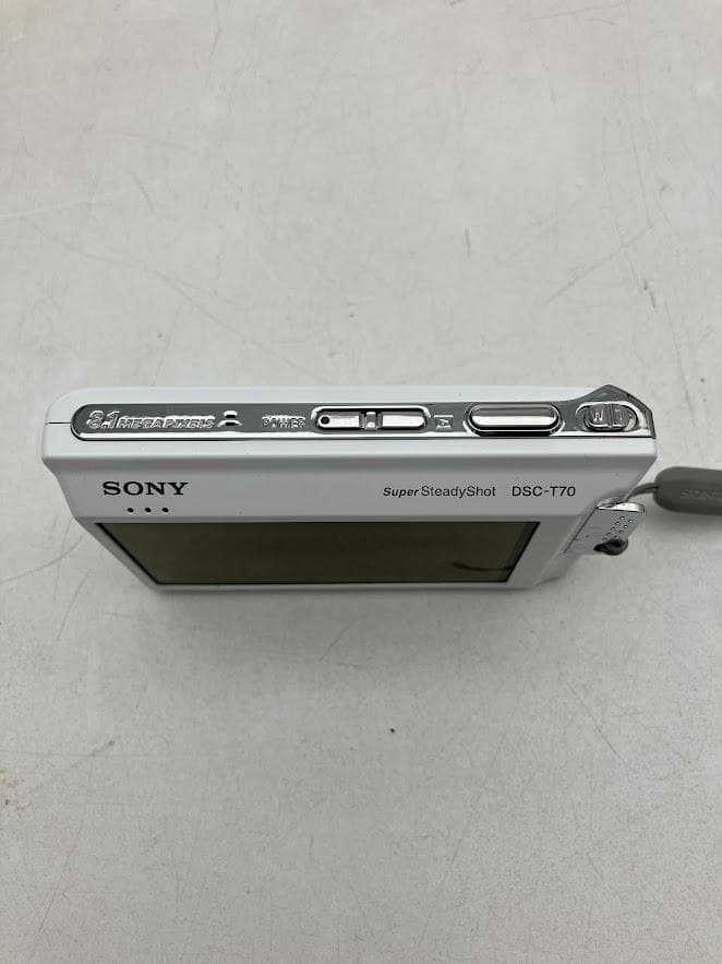 【美品】SONY Cyber-shot ホワイト コンパクトデジタルカメラ