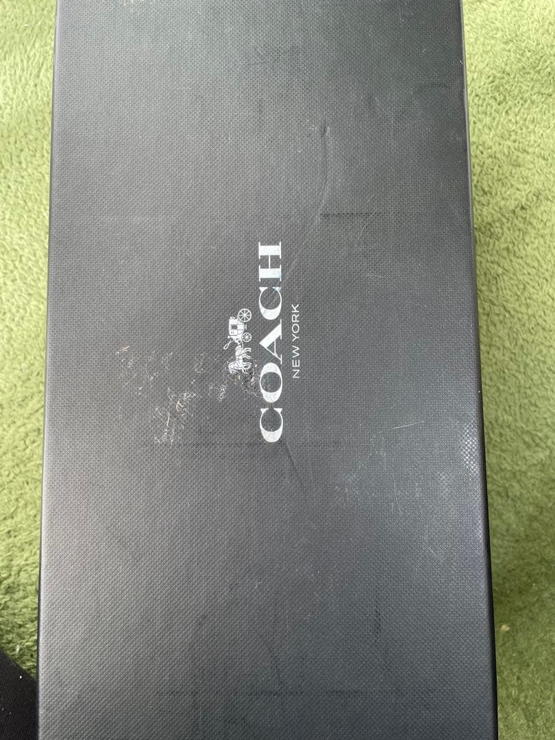 みこちゃん　COACH シルバー ローファー