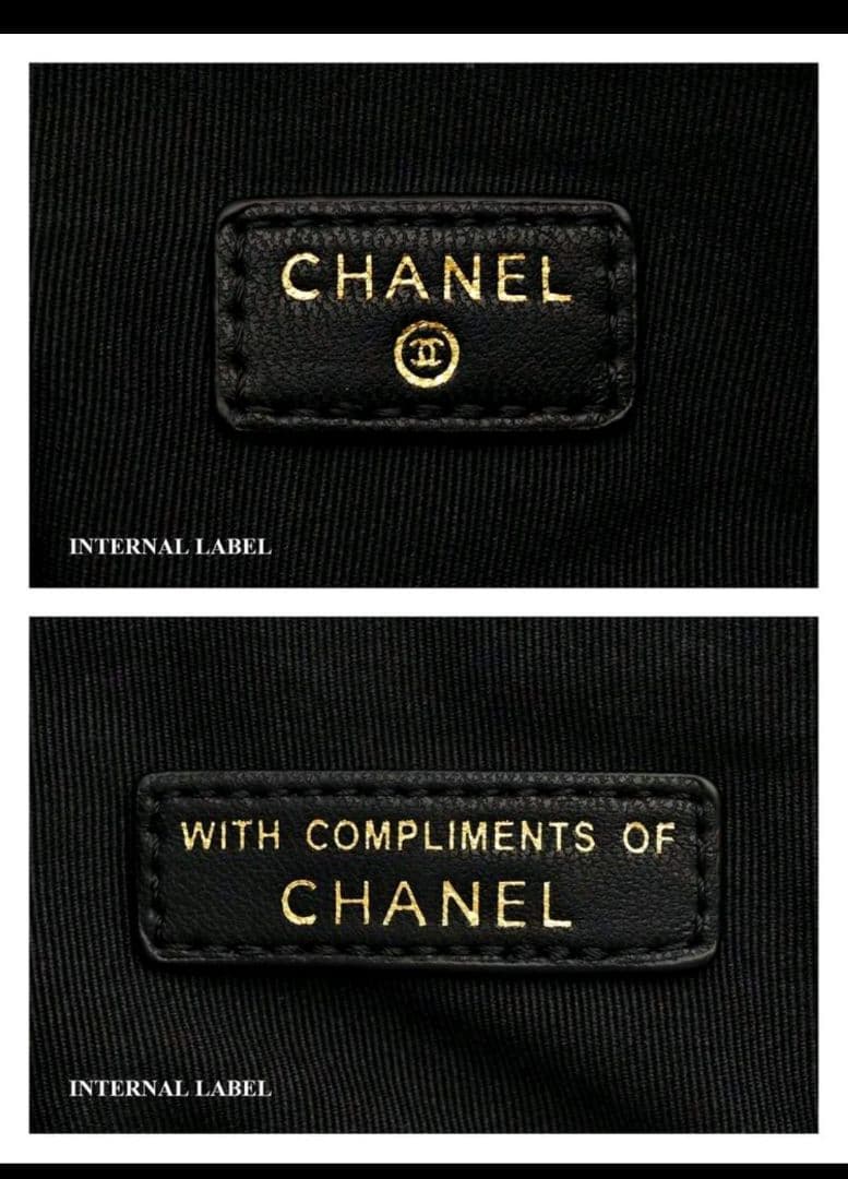 CHANEL ベルベット製 メイクアップバッグ
