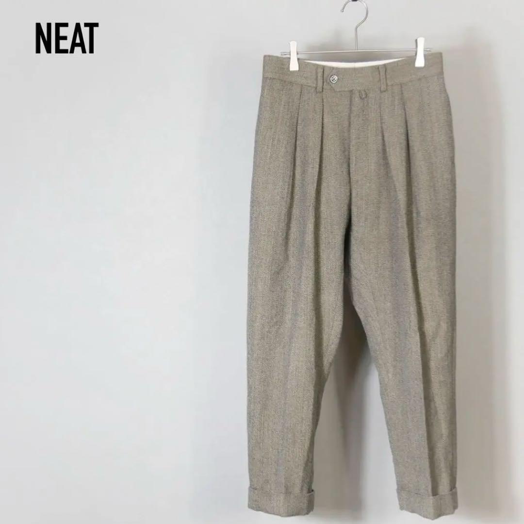 パンツ NEAT 19AW FOX BROTHERS Wool Melange 44