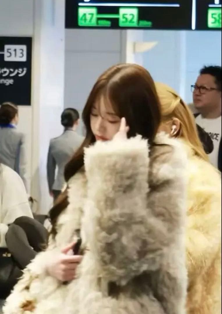 CERRIC Mixed Fur Jacket ベージュ